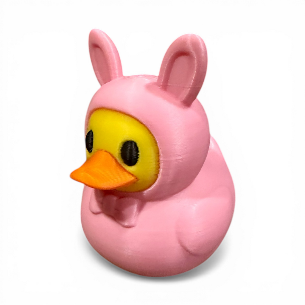 easter bunny duck - 3D Printed Collectible Duck
