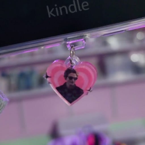 Edward Twilight Inspired USB-C Dust Plug, Cup Charm, Hook Clasp, Star Finish