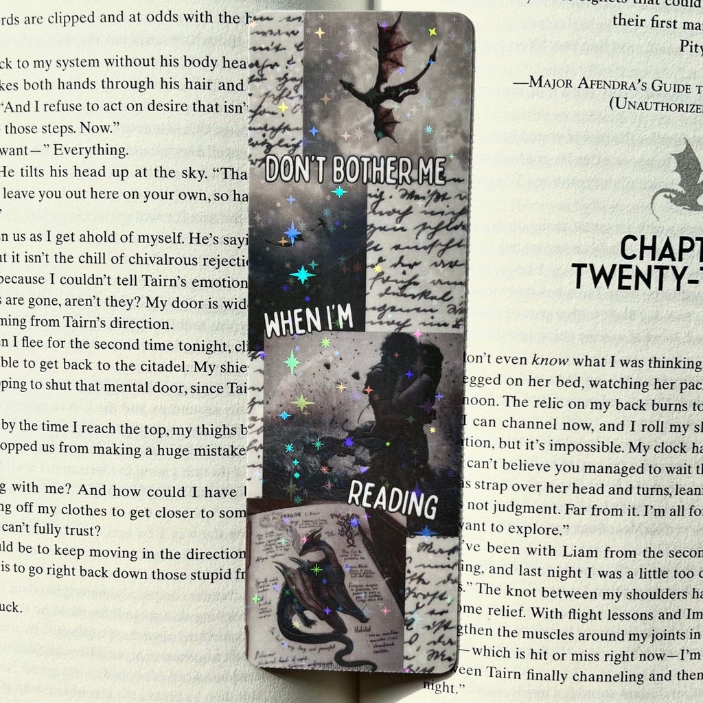 Fourth Wing Card Stock Bookmarks