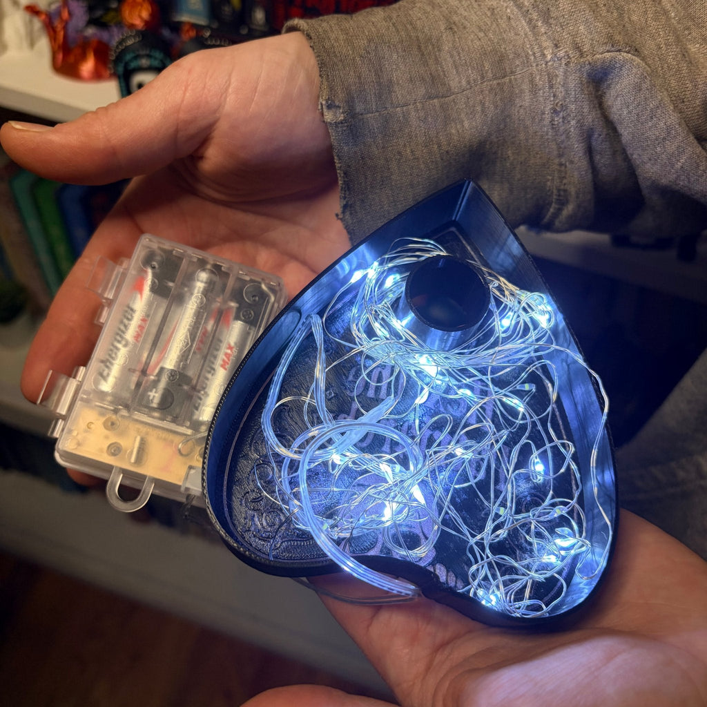 Hex the Patriarchy 3D Printed Book Nook Light Box
