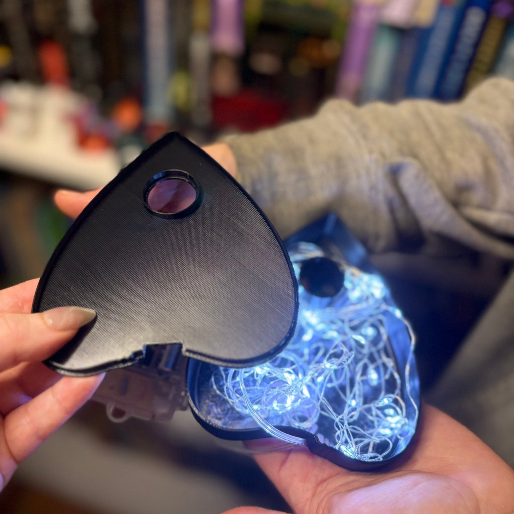 Hex the Patriarchy 3D Printed Book Nook Light Box