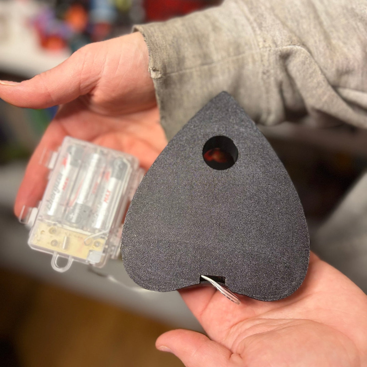 Hex the Patriarchy 3D Printed Book Nook Light Box