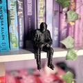 3D Printed Hockey Player Reading Shelf Decor