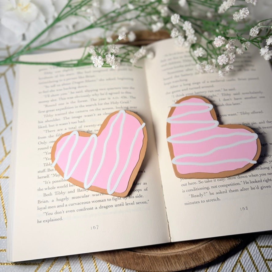Iced Heart Cookie 3D Printed Coaster