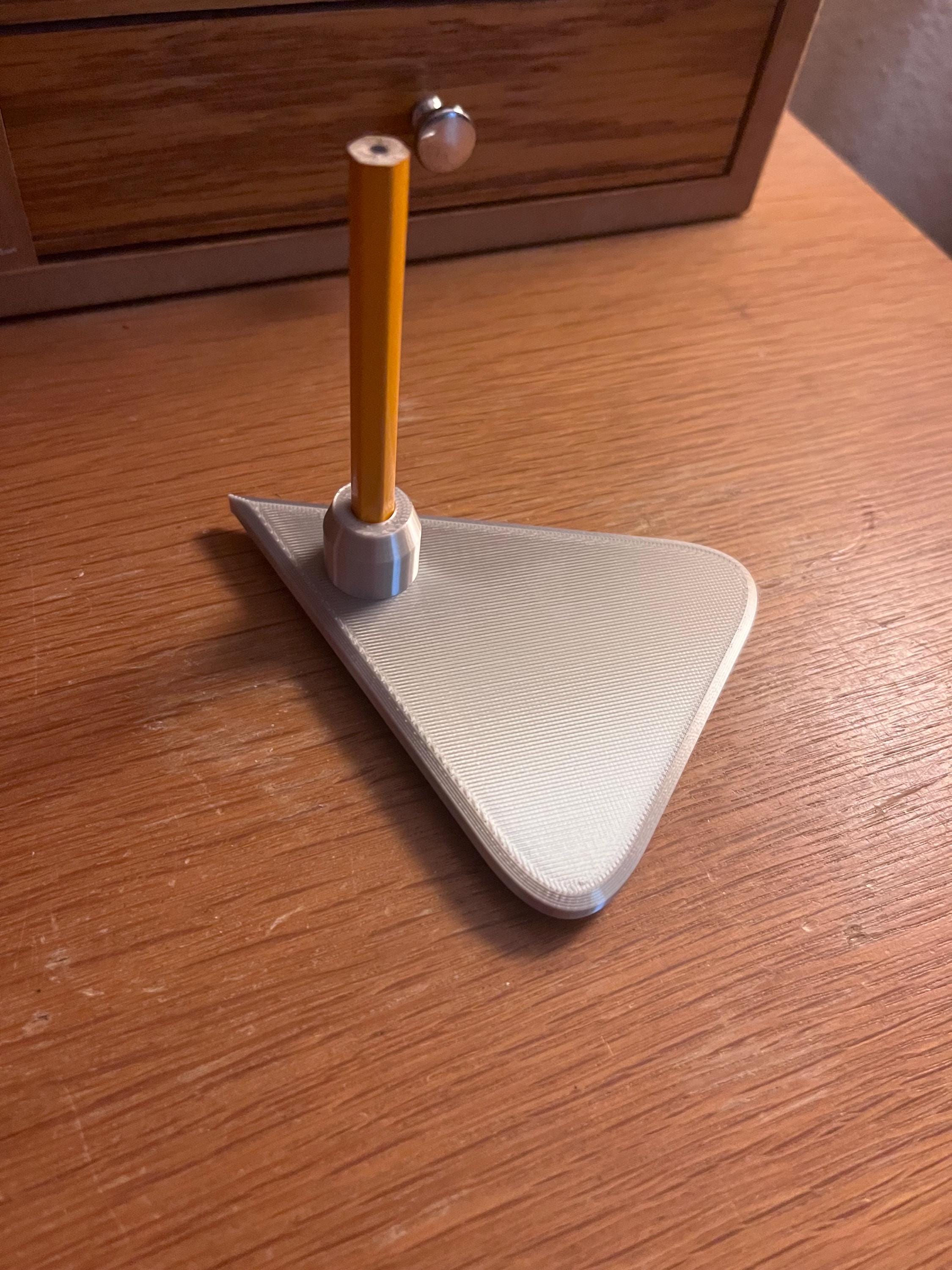Automatic Writing Planchette (3D Printed PLA Plastic)