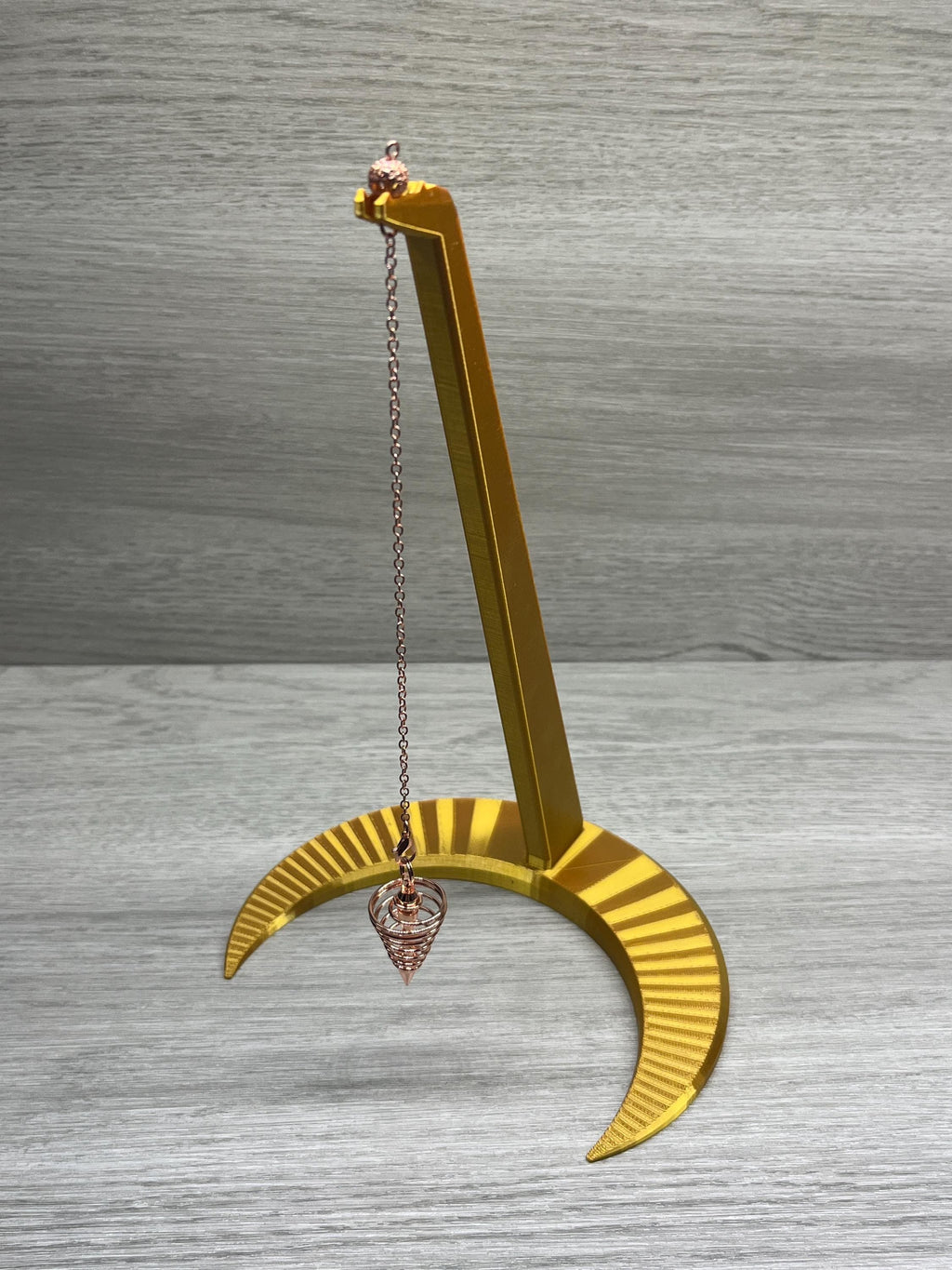 Large Moon Stand (3D Printed PLA Plastic)