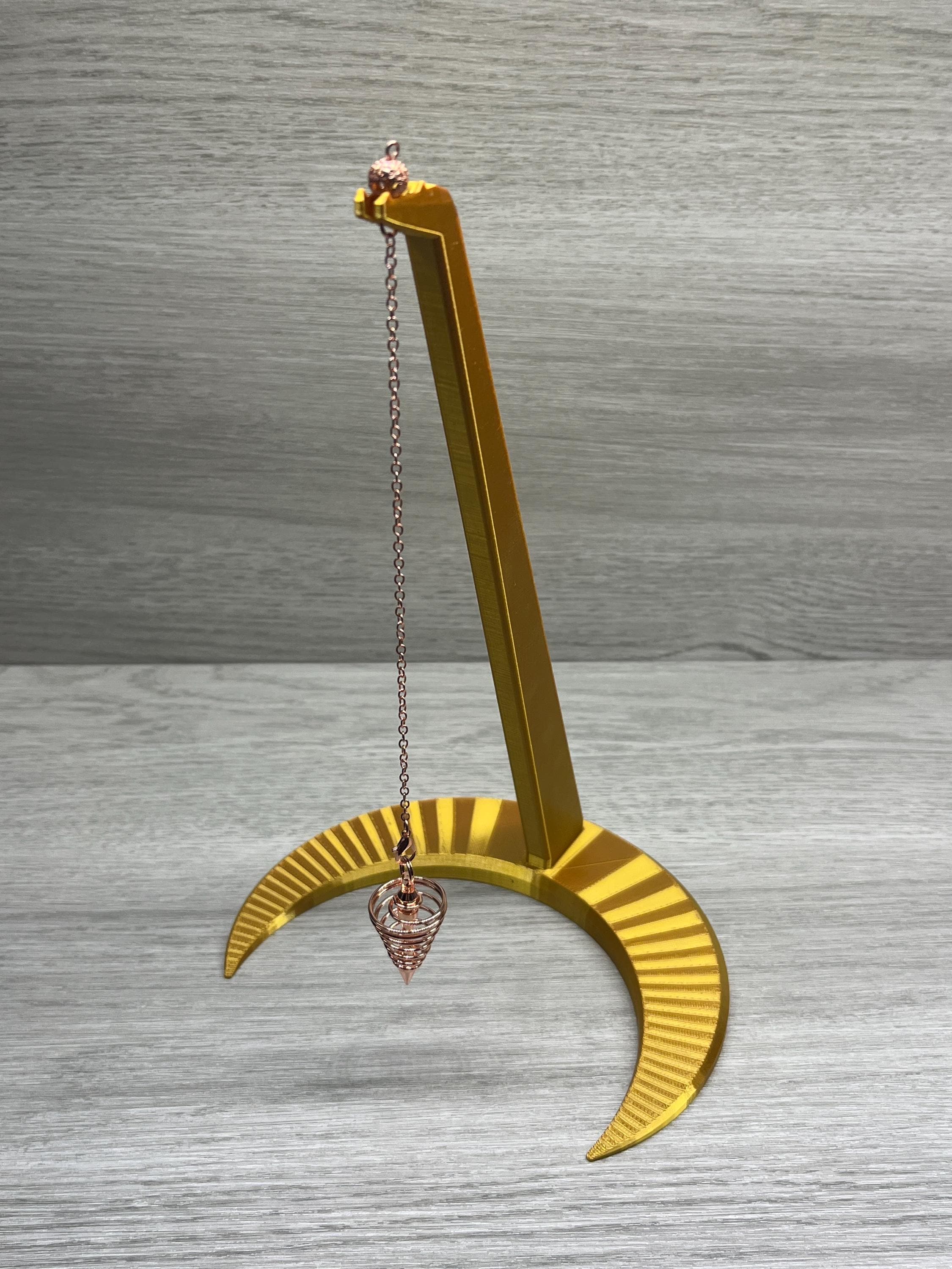 Large Moon Stand (3D Printed PLA Plastic)