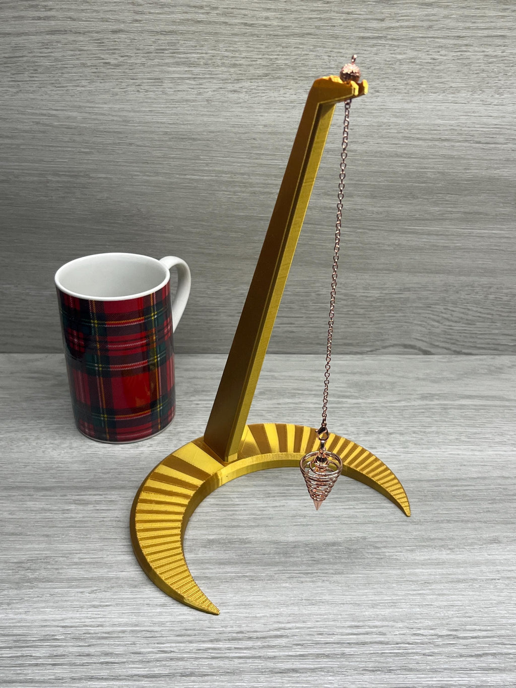 Large Moon Stand (3D Printed PLA Plastic)