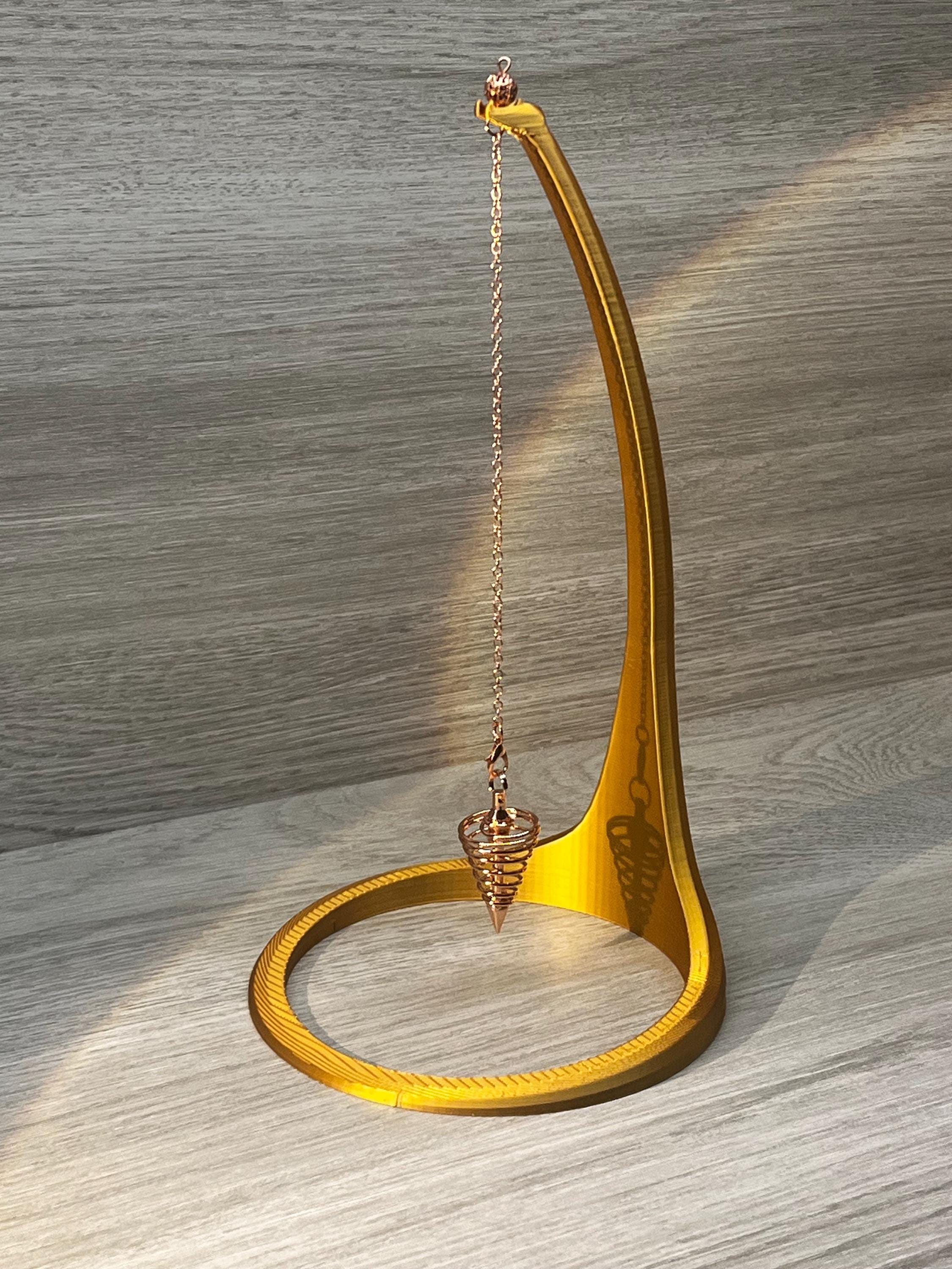 Open Contemporary Pendulum Stand (3D Printed PLA Plastic)