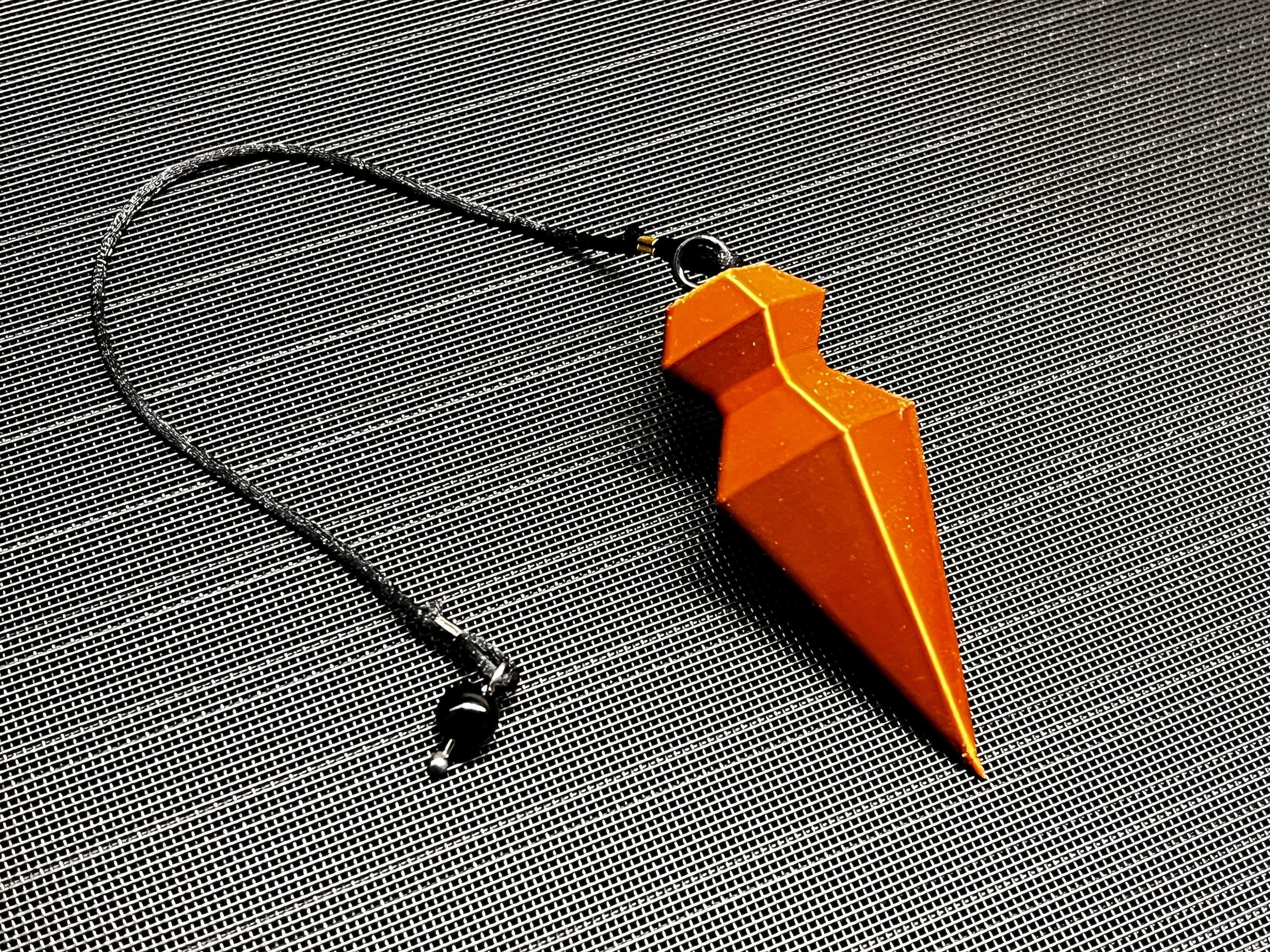 Dowsing Pendulums (3D Printed PLA Plastic)