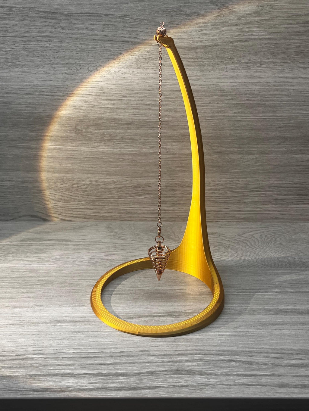 Open Contemporary Pendulum Stand (3D Printed PLA Plastic)