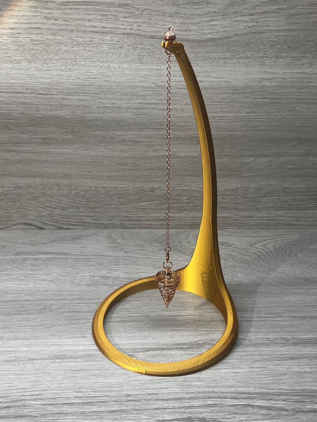 Open Contemporary Pendulum Stand (3D Printed PLA Plastic)
