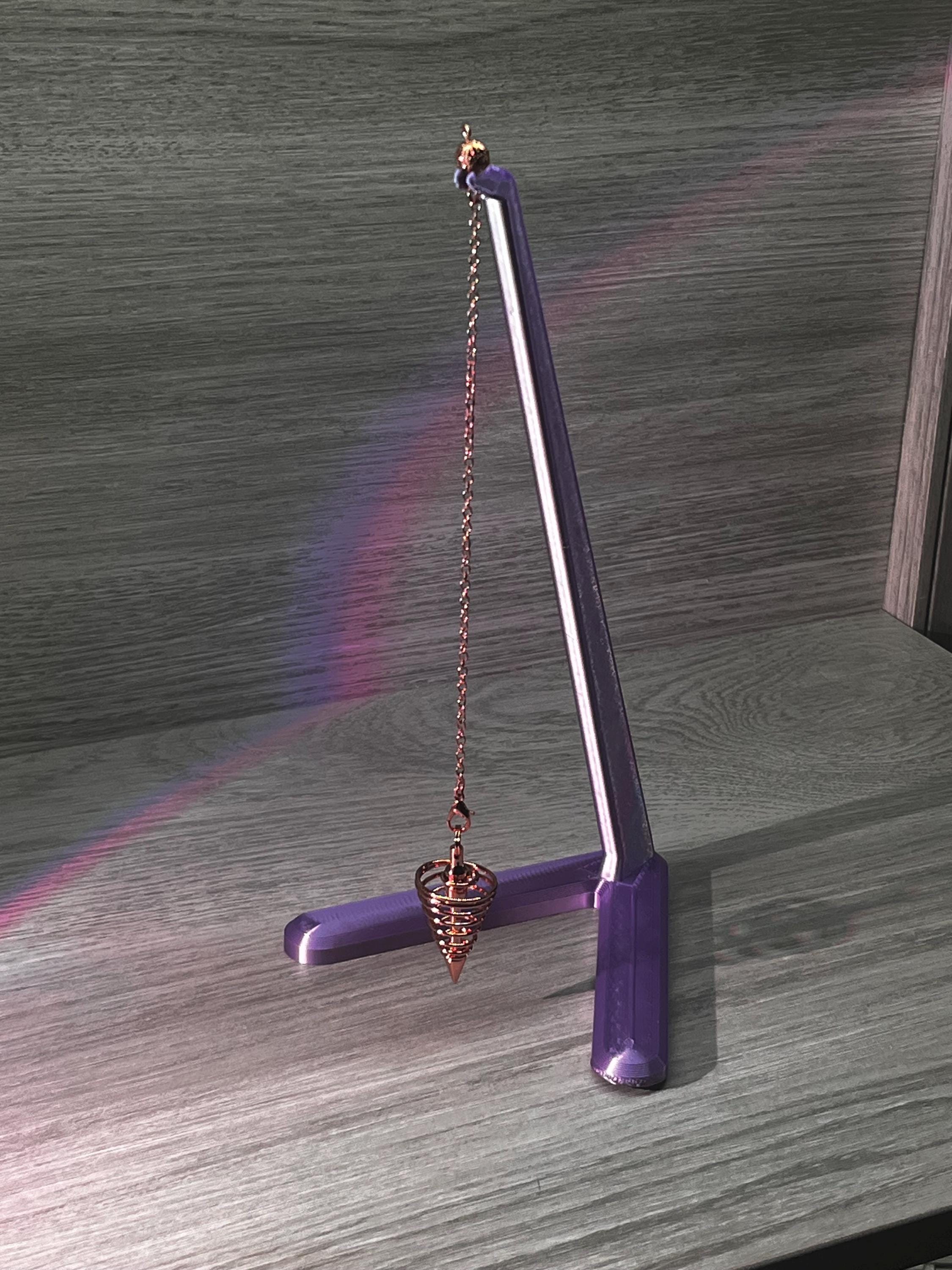 Large Monololith Pendulum Stand (3D Printed PLA Plastic)