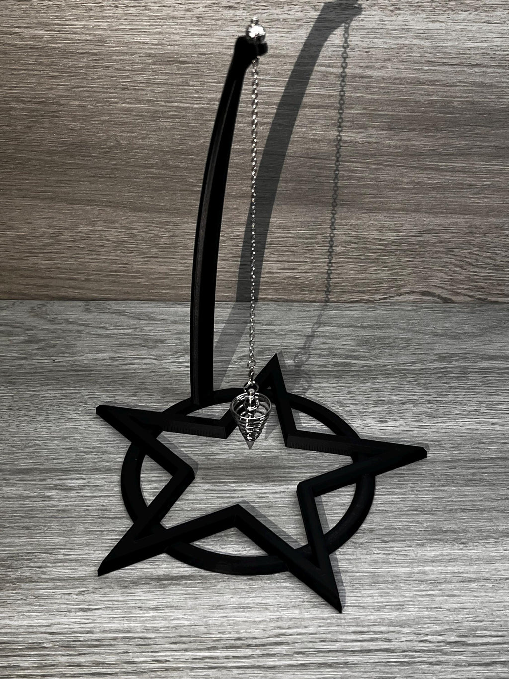 Pentacle Pendulum Stand (3D Printed PLA Plastic)