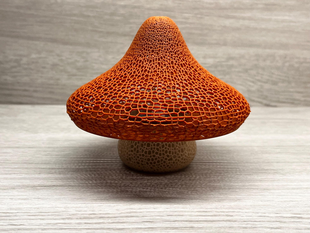 Mushroom Lattice Solar Tea Light