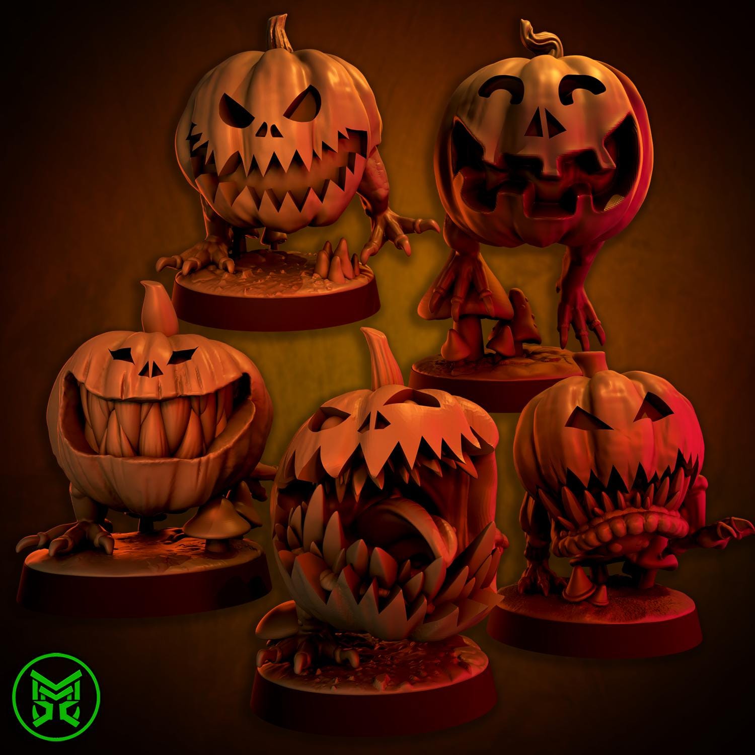 Halloween Chompaz Miniature Set