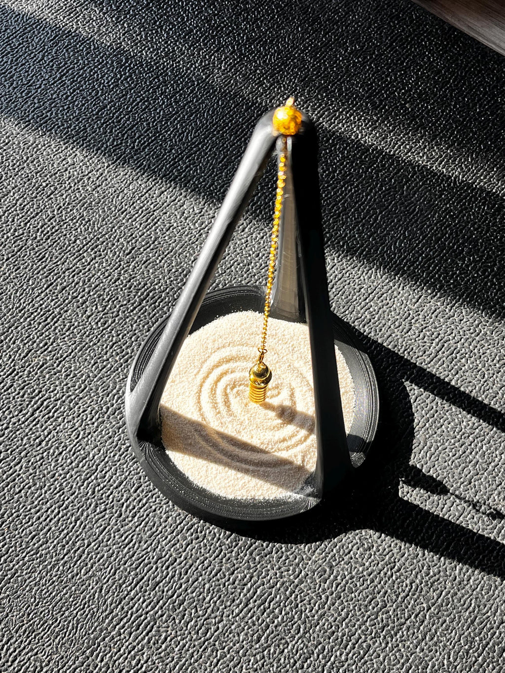 Ariel 3D Printed Pendulum Sand Stand Only: Divination Tool, Gothic Altar Decor