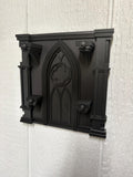 Gothic Wall Mounted Key Hook - 3D Printed Dark Decor Organizer