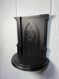Gothic Altar and Ceremonial Shelf - 3D Printed Goth Relief Decor