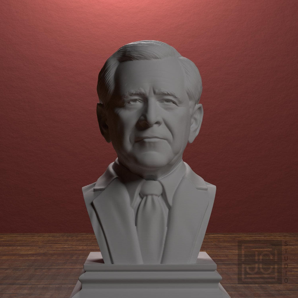George W. Bush 3D Printed Collectible Bust