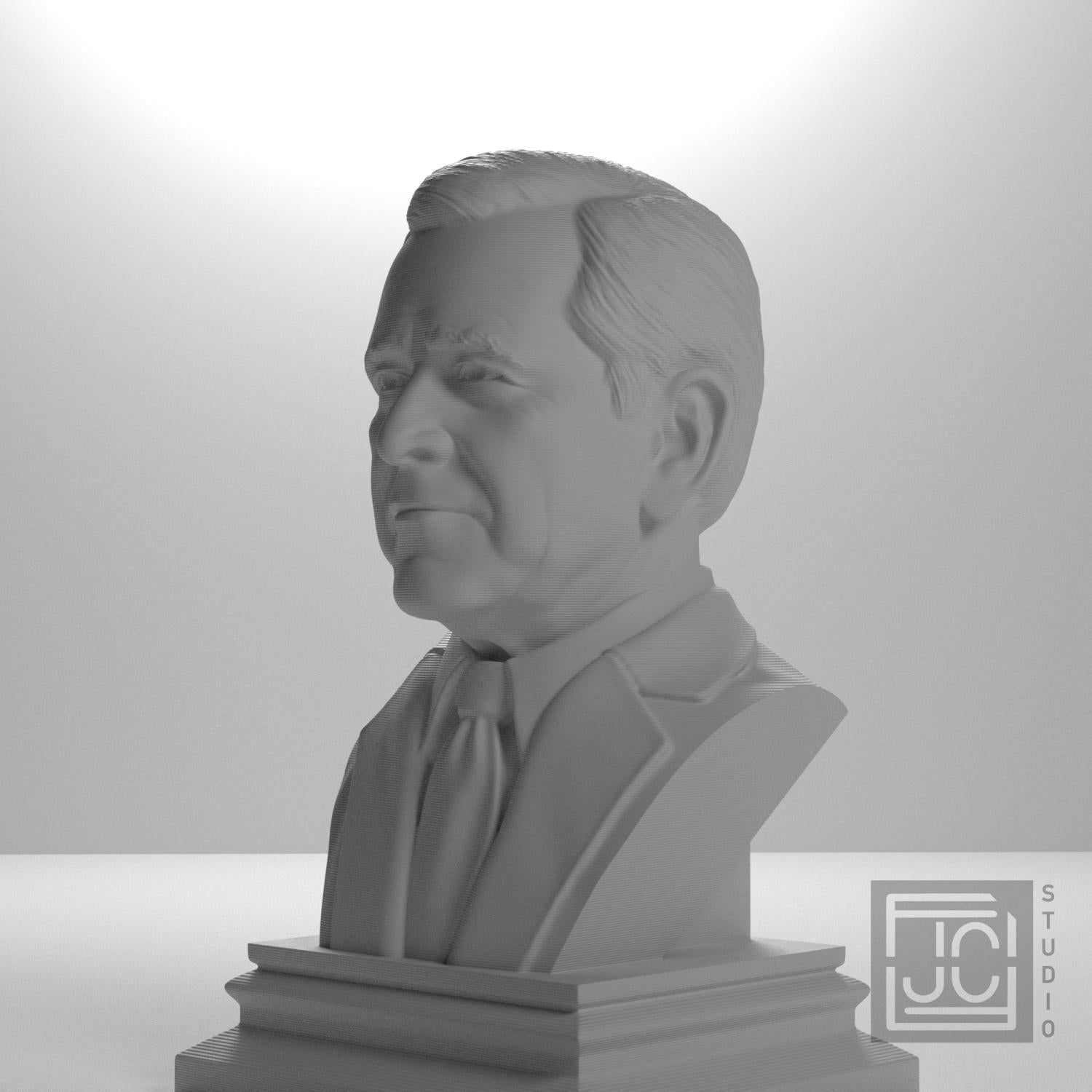George W. Bush 3D Printed Collectible Bust