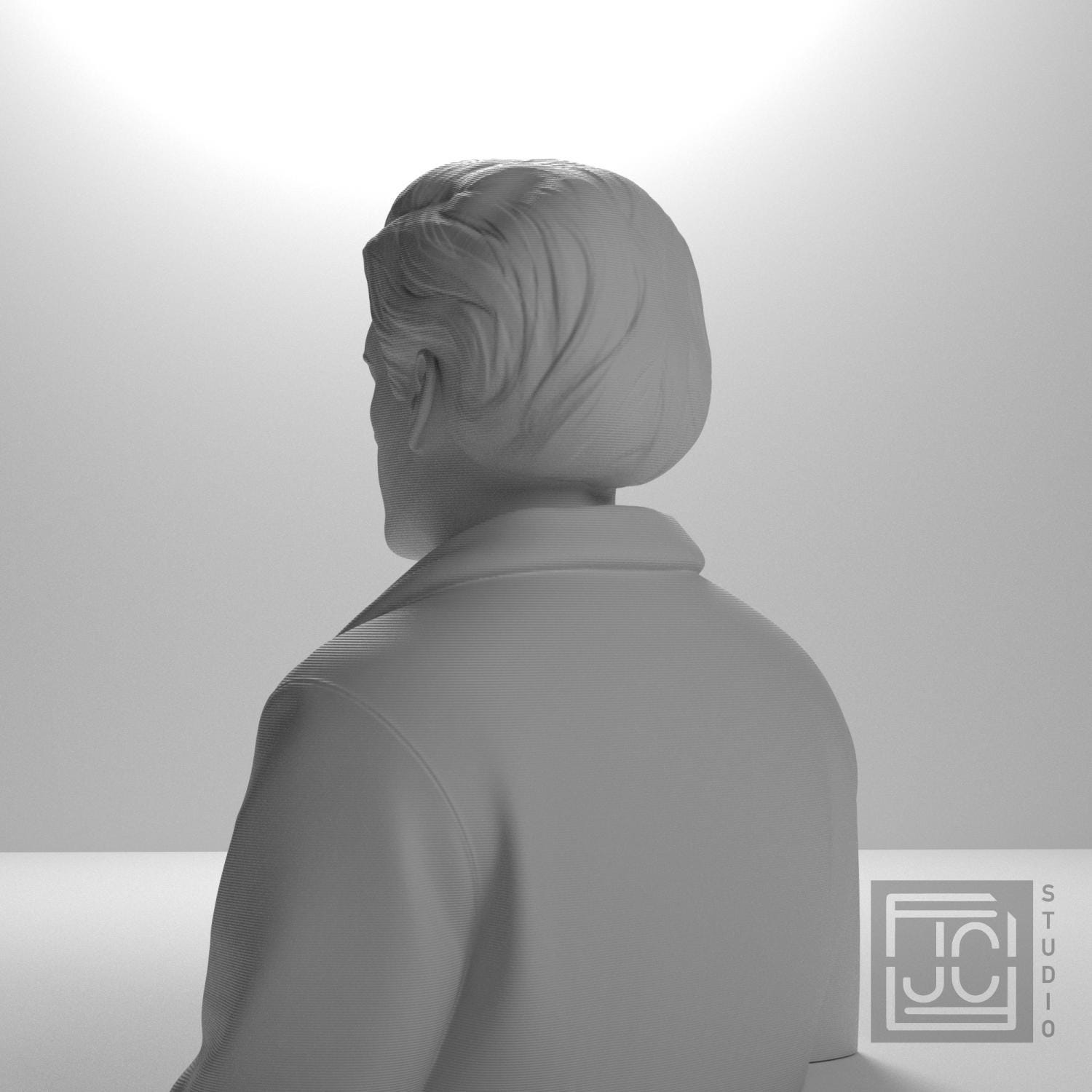 Oscar Isaac 3D Printed Collectible Bust