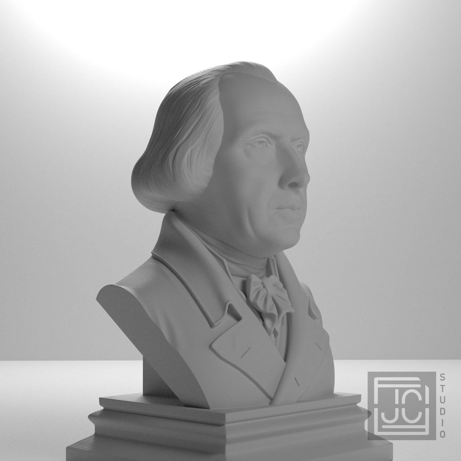 James Madison 3D Printed Collectible Bust