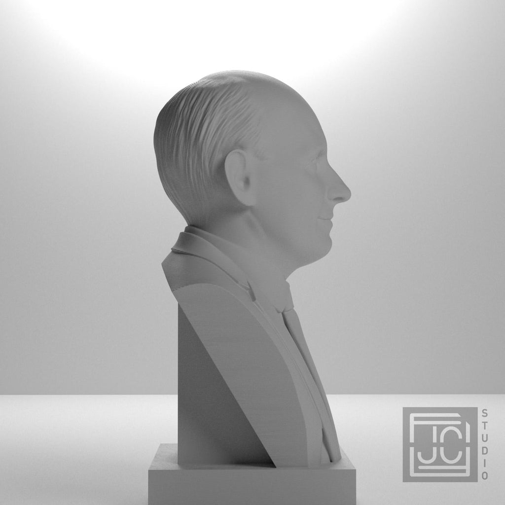 Enrico Fermi 3D Printed Collectible Bust
