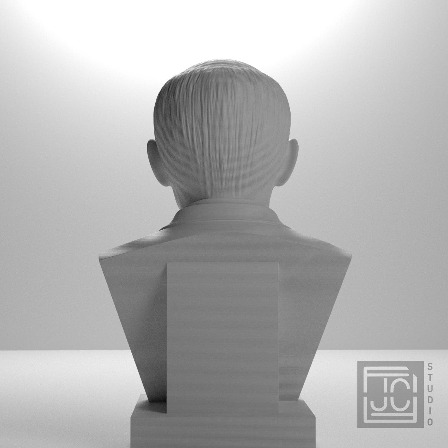 Enrico Fermi 3D Printed Collectible Bust
