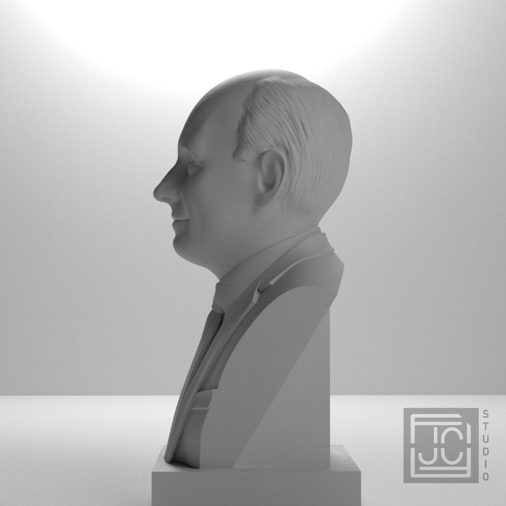 Enrico Fermi 3D Printed Collectible Bust
