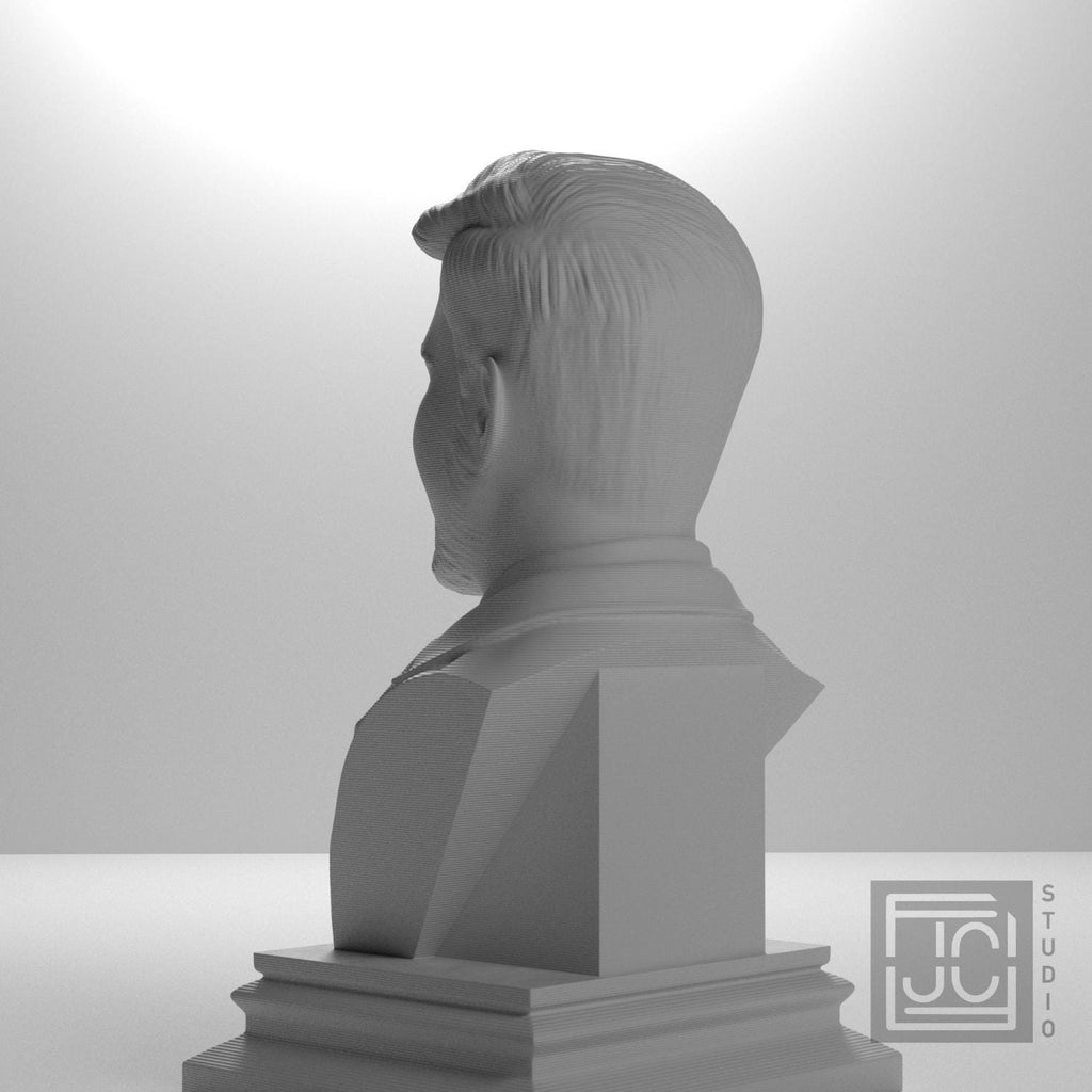 MrBeast 3D Printed Collectible Bust