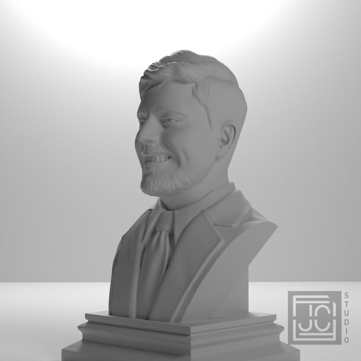 MrBeast 3D Printed Collectible Bust