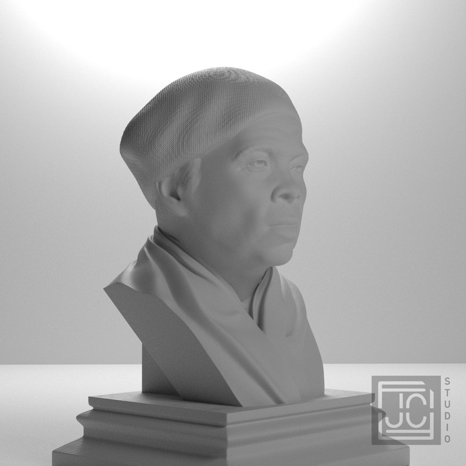 Harriet Tubman 3D Printed Collectible Bust