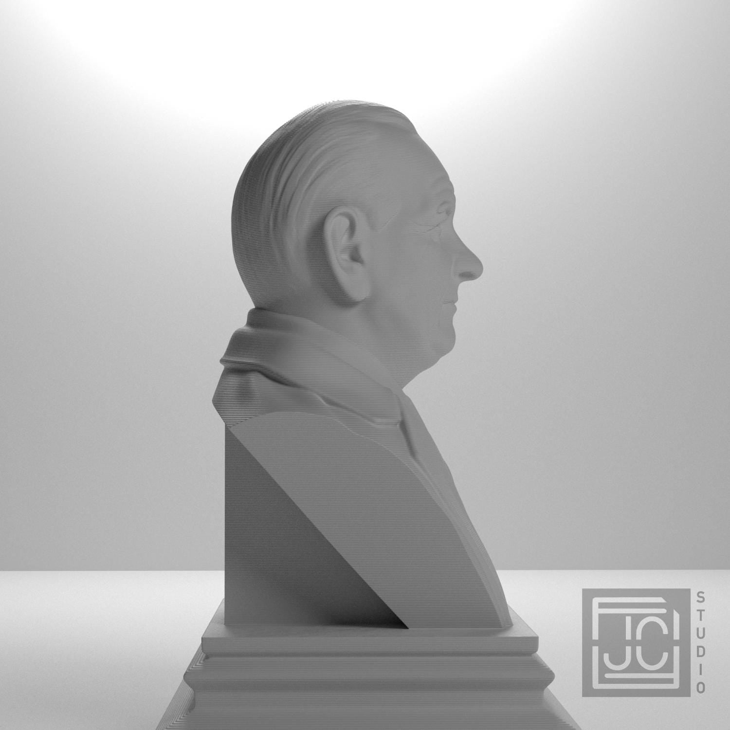 Lyndon B. Johnson 3D Printed Collectible Bust