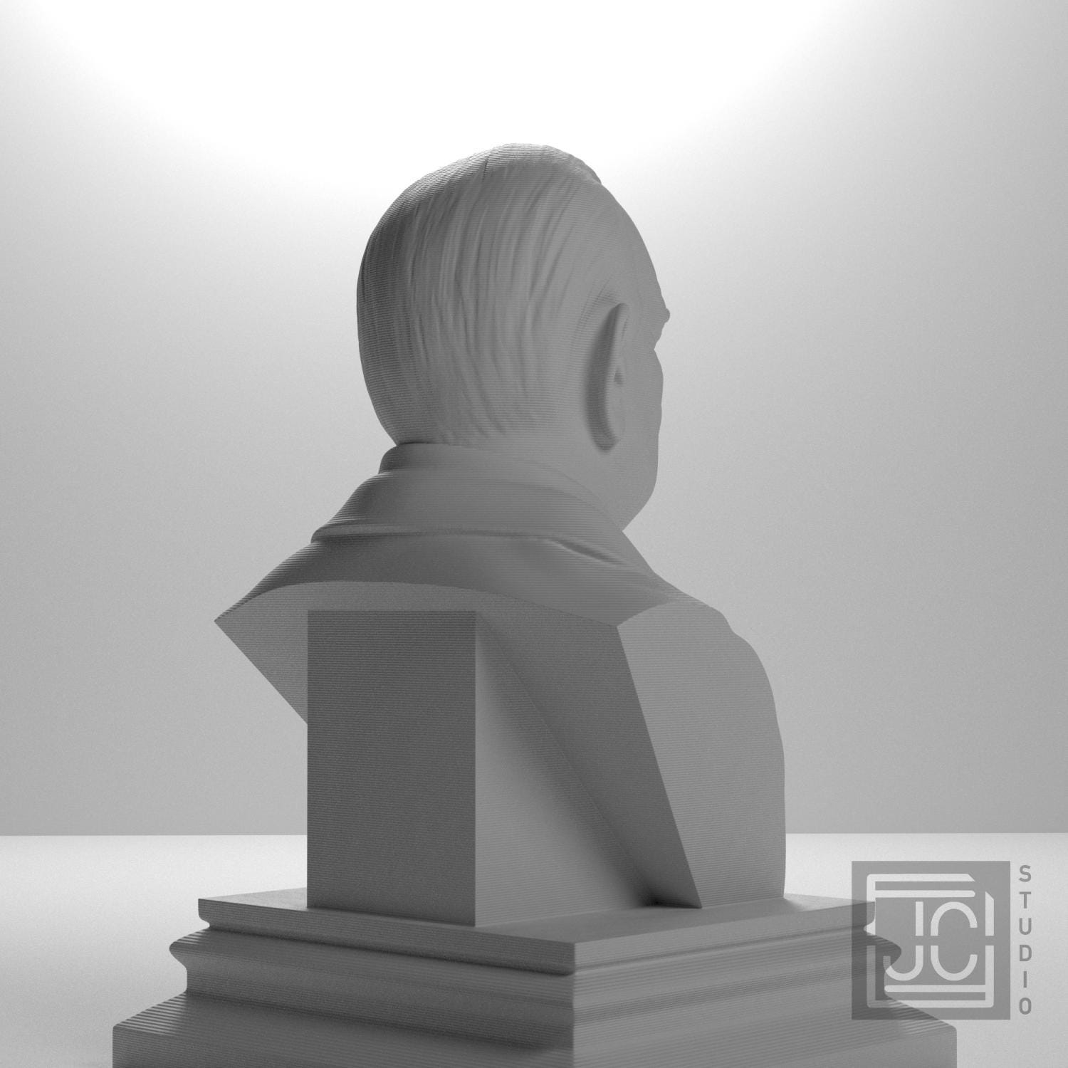 Lyndon B. Johnson 3D Printed Collectible Bust