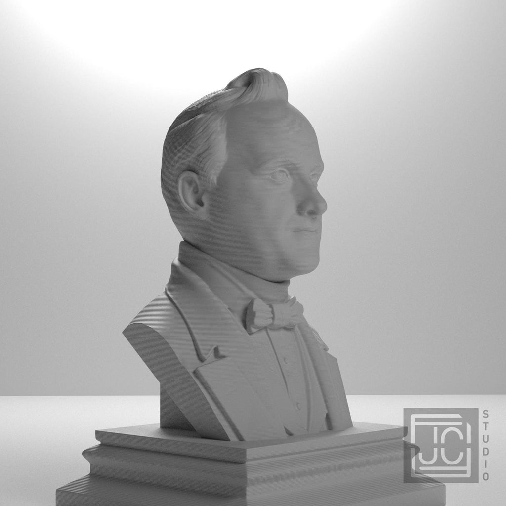 James Buchanan 3D Printed Collectible Bust
