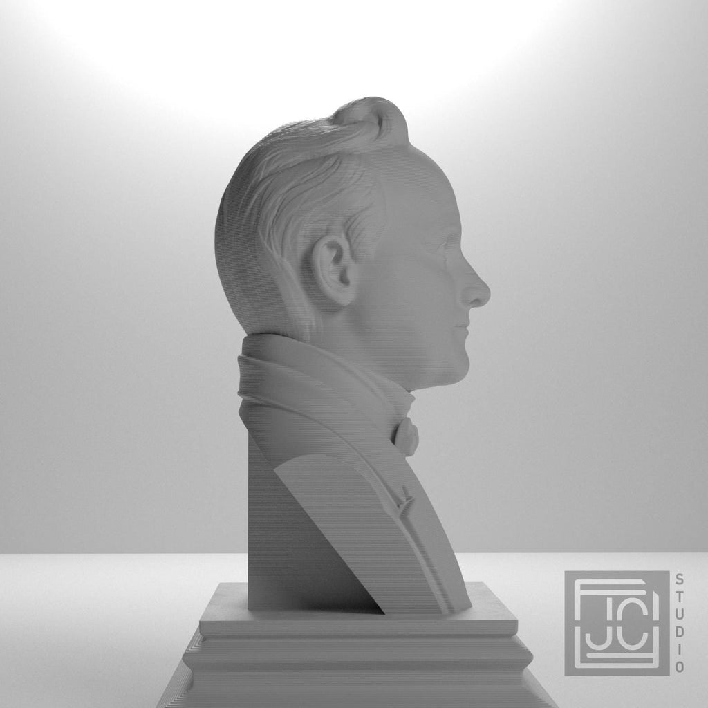James Buchanan 3D Printed Collectible Bust
