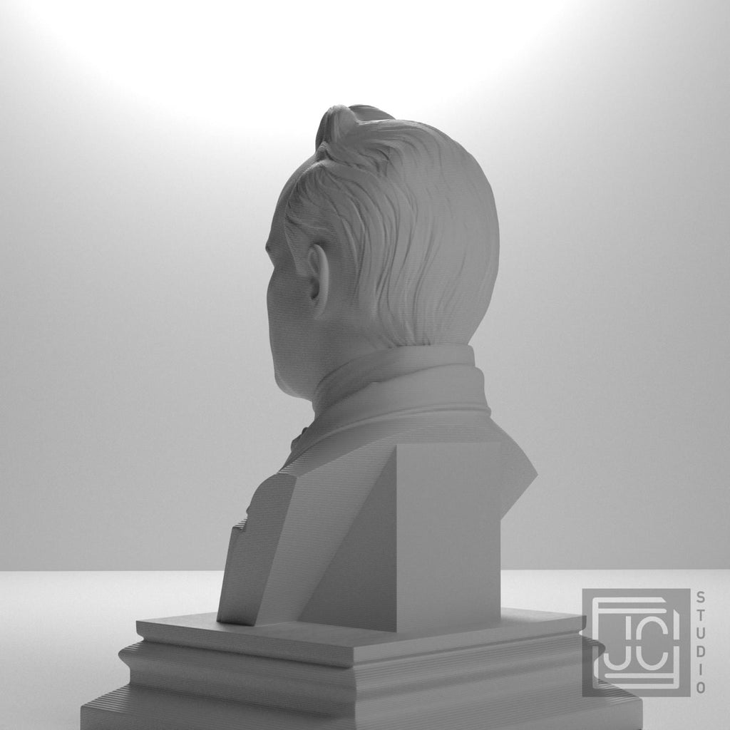 James Buchanan 3D Printed Collectible Bust