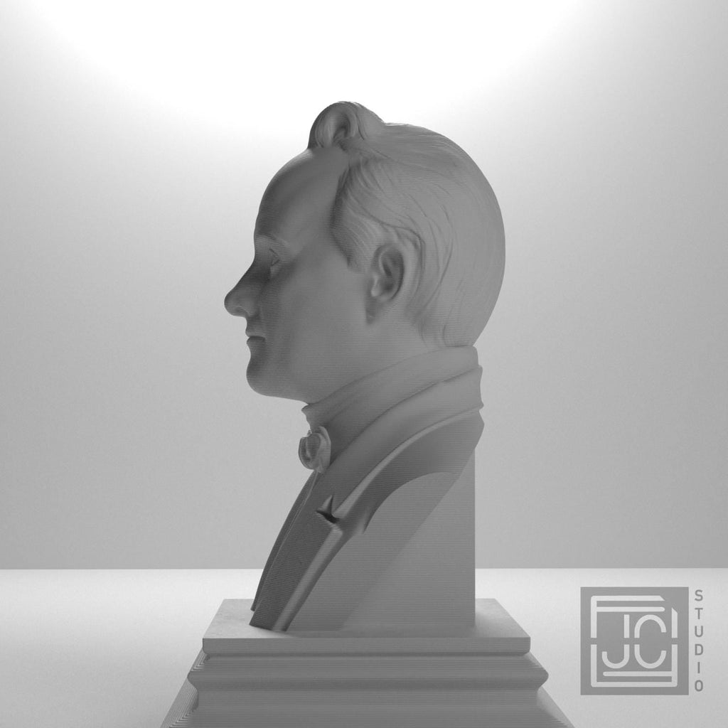 James Buchanan 3D Printed Collectible Bust