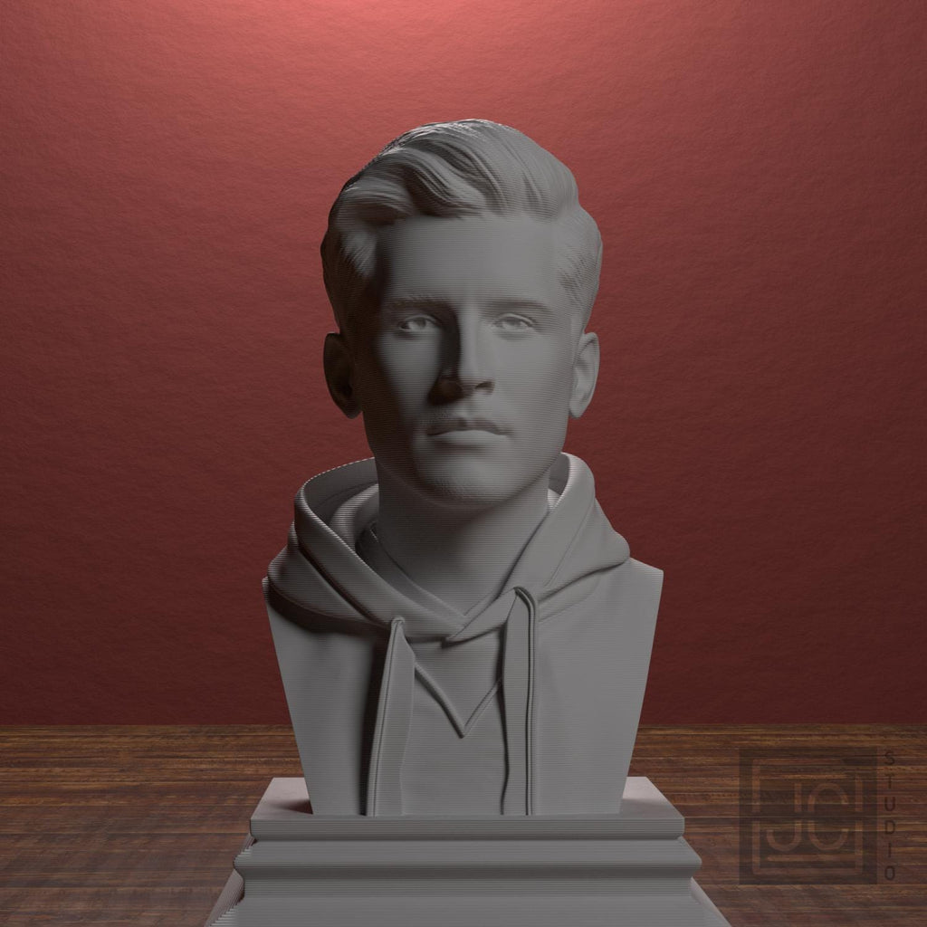 Ludwig Ahgren 3D Printed Collectible Bust