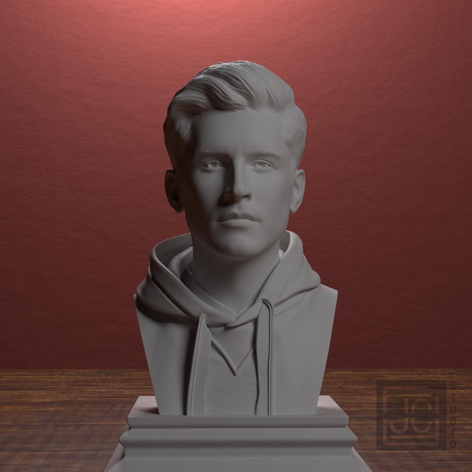 Ludwig Ahgren 3D Printed Collectible Bust