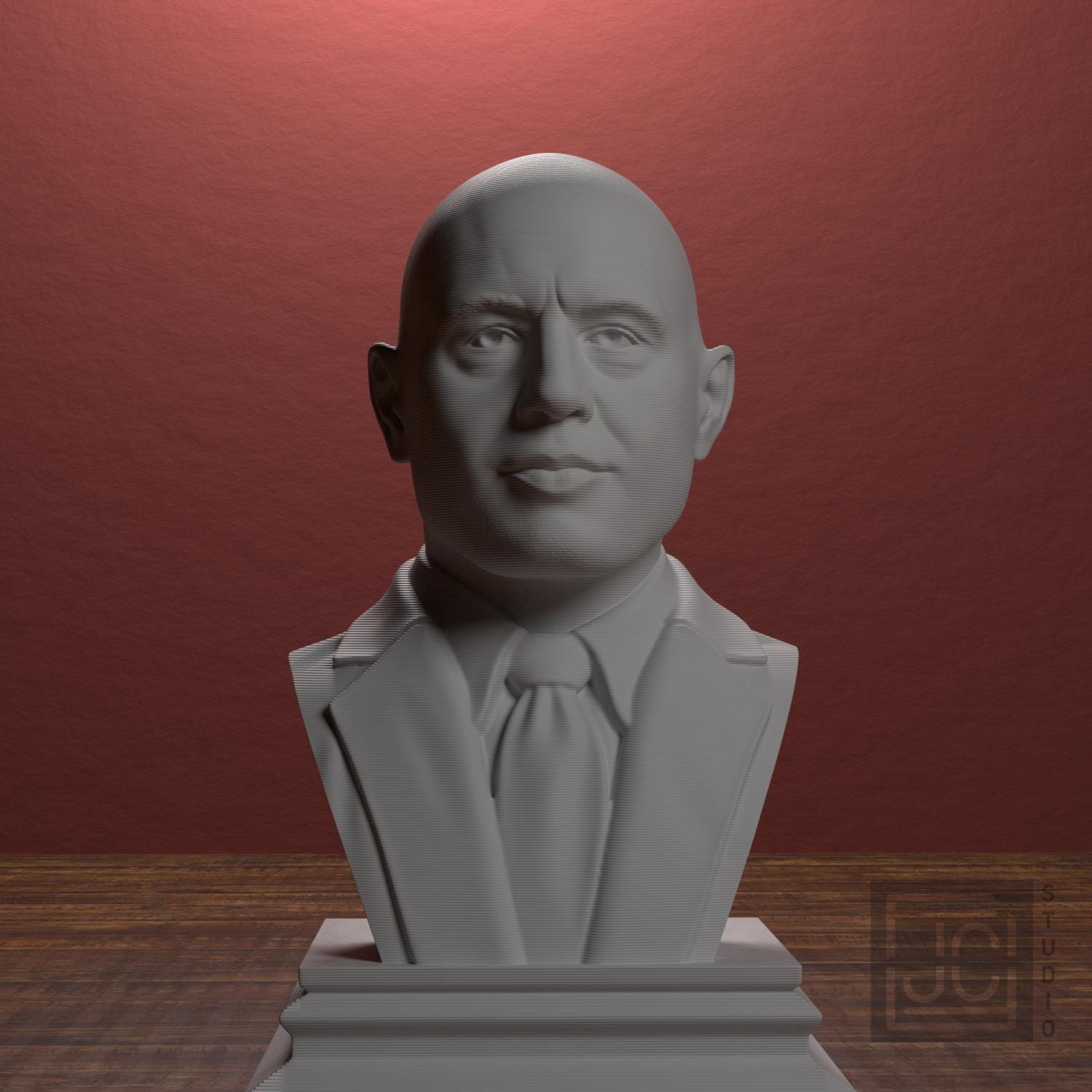 Joe Rogan 3D Printed Collectible Bust