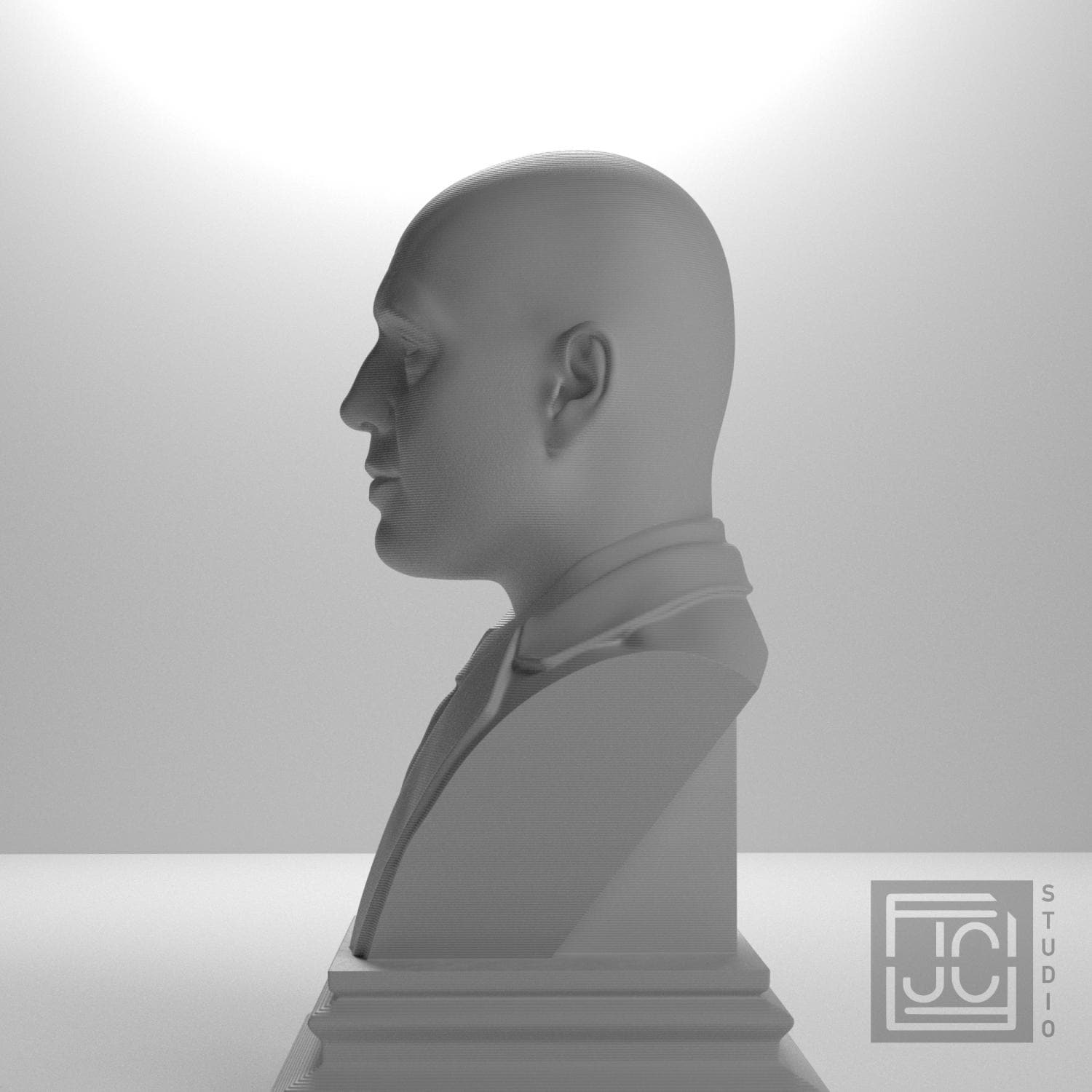 Joe Rogan 3D Printed Collectible Bust