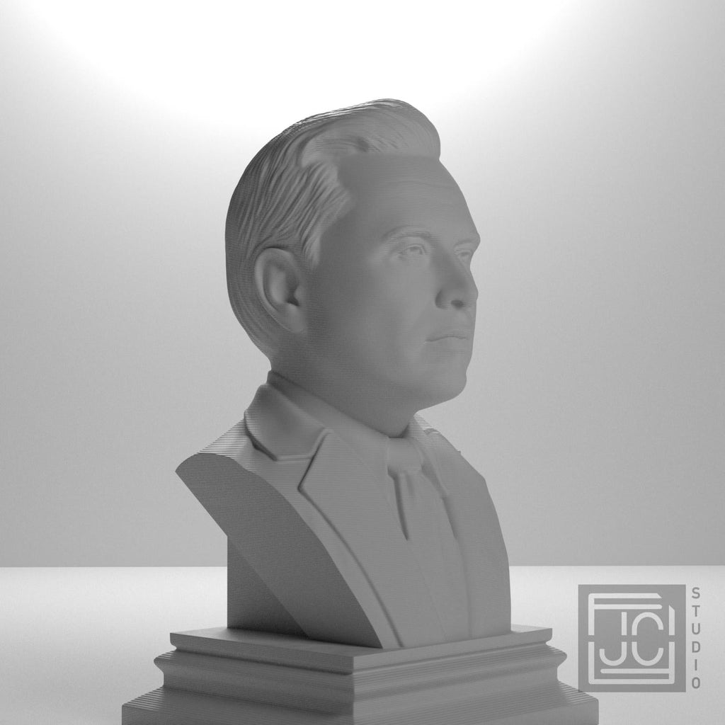 Elon Musk 3D Printed Collectible Bust