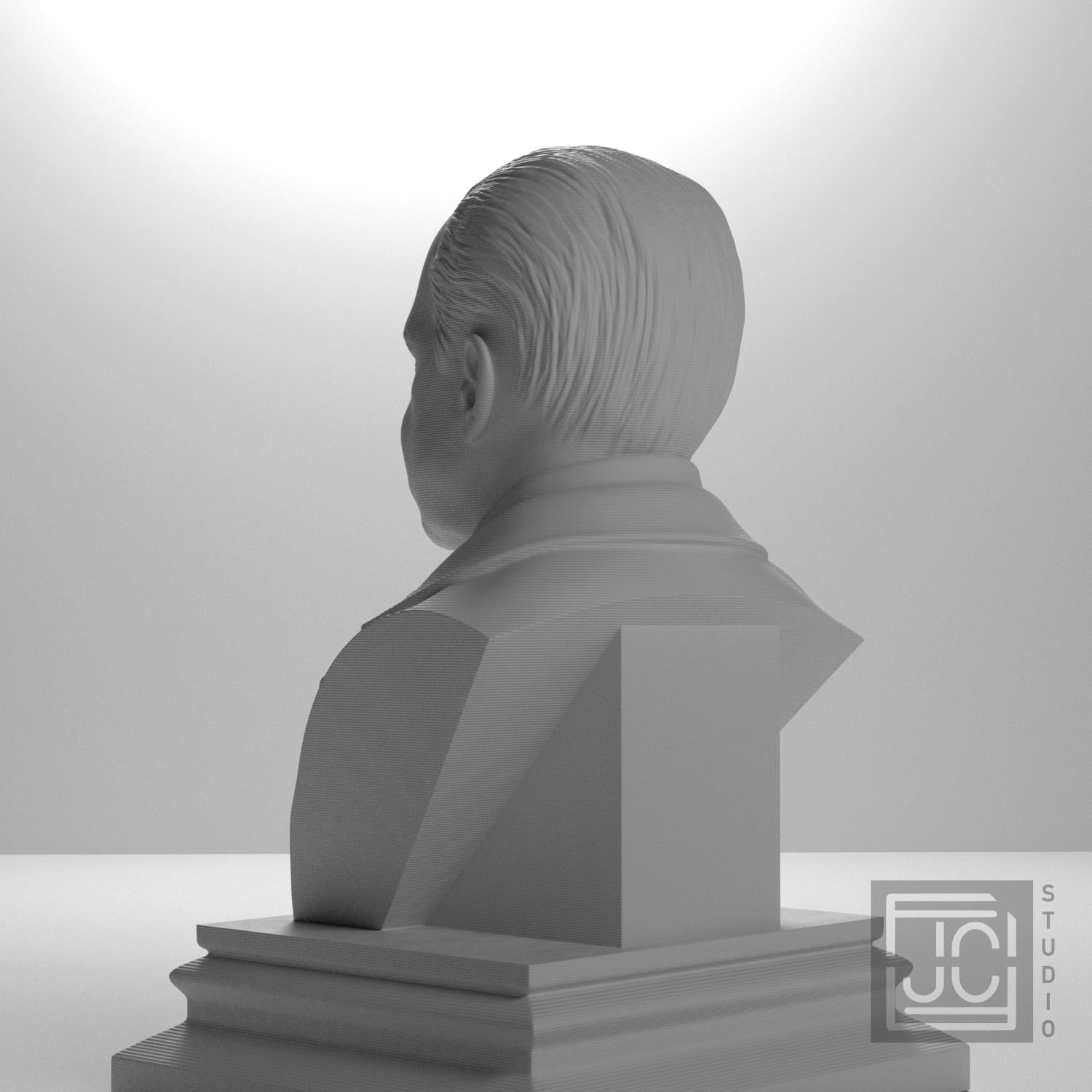 Richard Nixon 3D Printed Collectible Bust