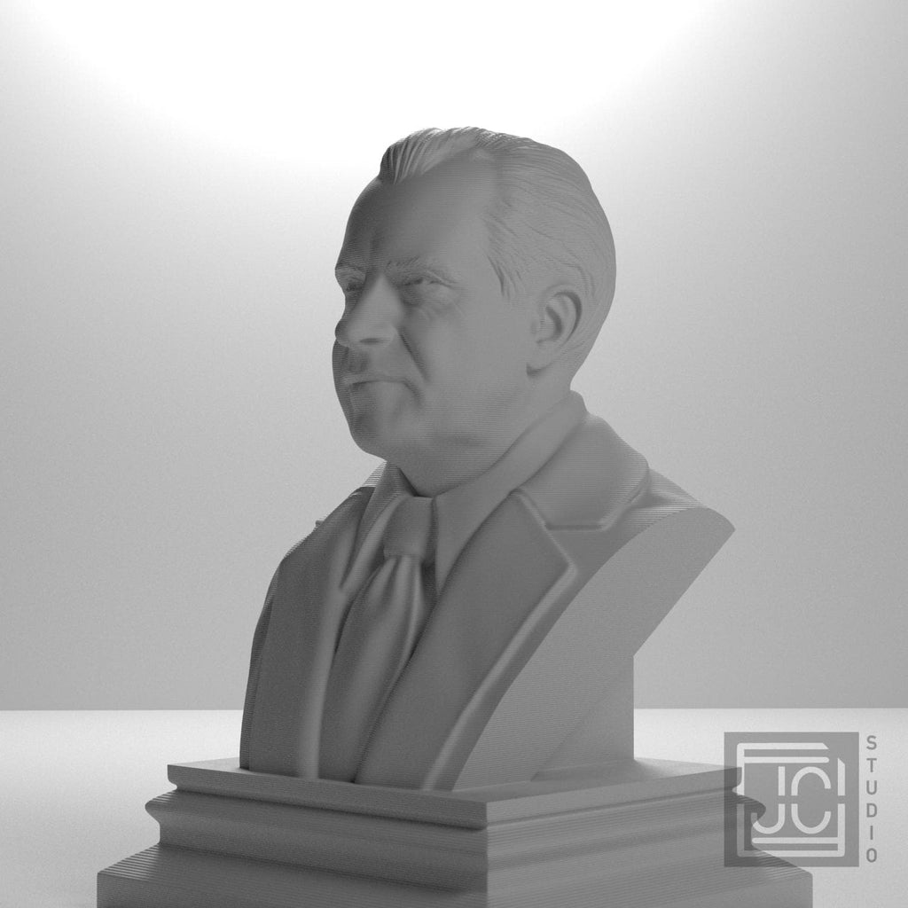 Richard Nixon 3D Printed Collectible Bust