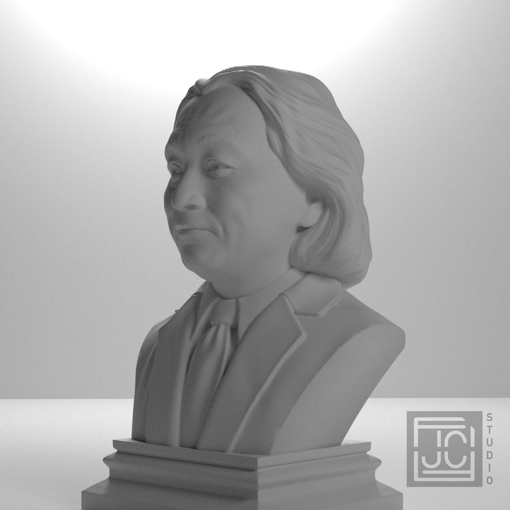 Michio Kaku 3D Printed Collectible Bust