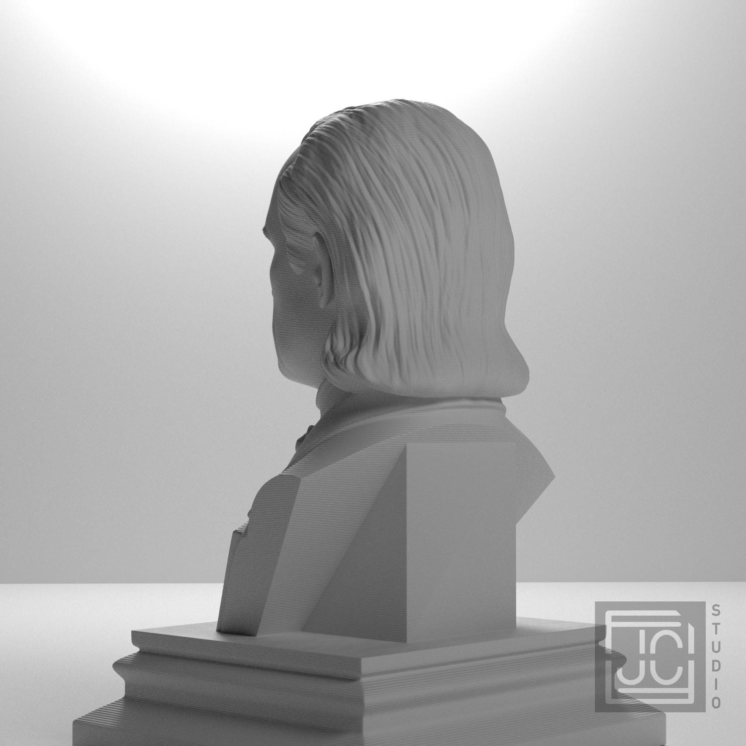 James K. Polk 3D Printed Collectible Bust