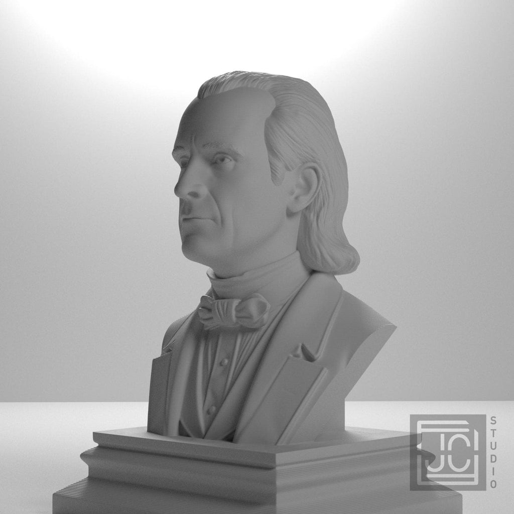 James K. Polk 3D Printed Collectible Bust