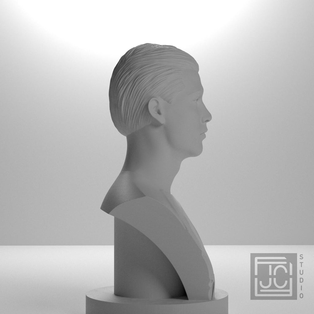 Cristiano Ronaldo 3D Printed Collectible Bust